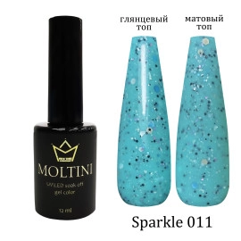 Moltini, Гель-лак Sparkle 11 Moltini, Гель-лак Sparkle 11